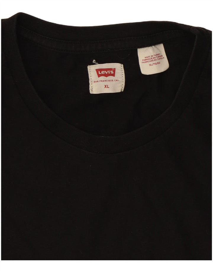 T-shirt da uomo Levi's Top XL Nera