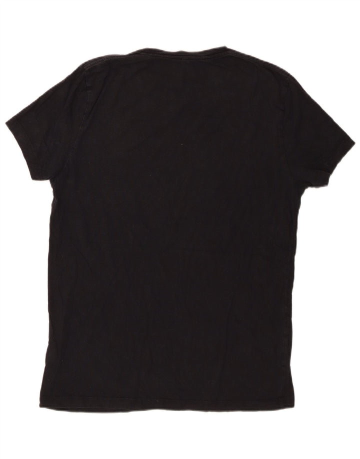 JACK WILLS T-shirt da uomo Top piccola in cotone nero