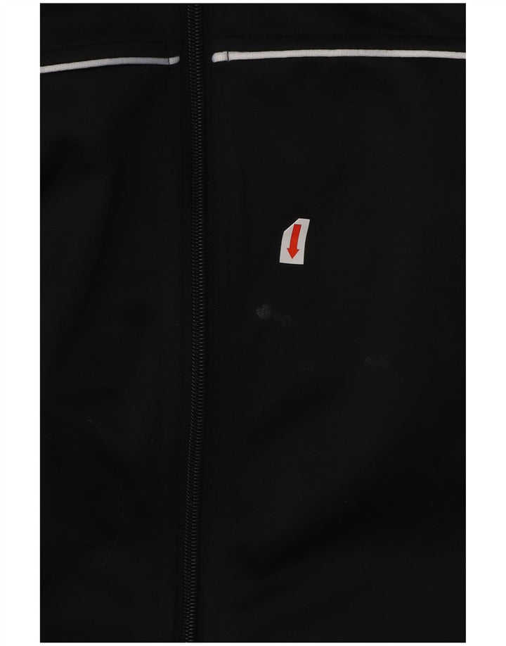 Giacca da tuta grafica da donna KAPPA UK 14 Medium Black Colourblock