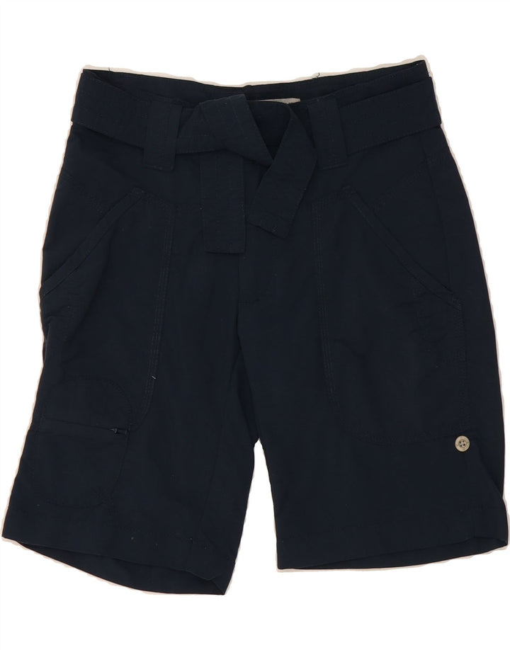 THINK PINK Womens Cargo Shorts EU 40 Medium W28  Navy Blue Nylon Vintage Think Pink and Second-Hand Think Pink from Messina Hembry 