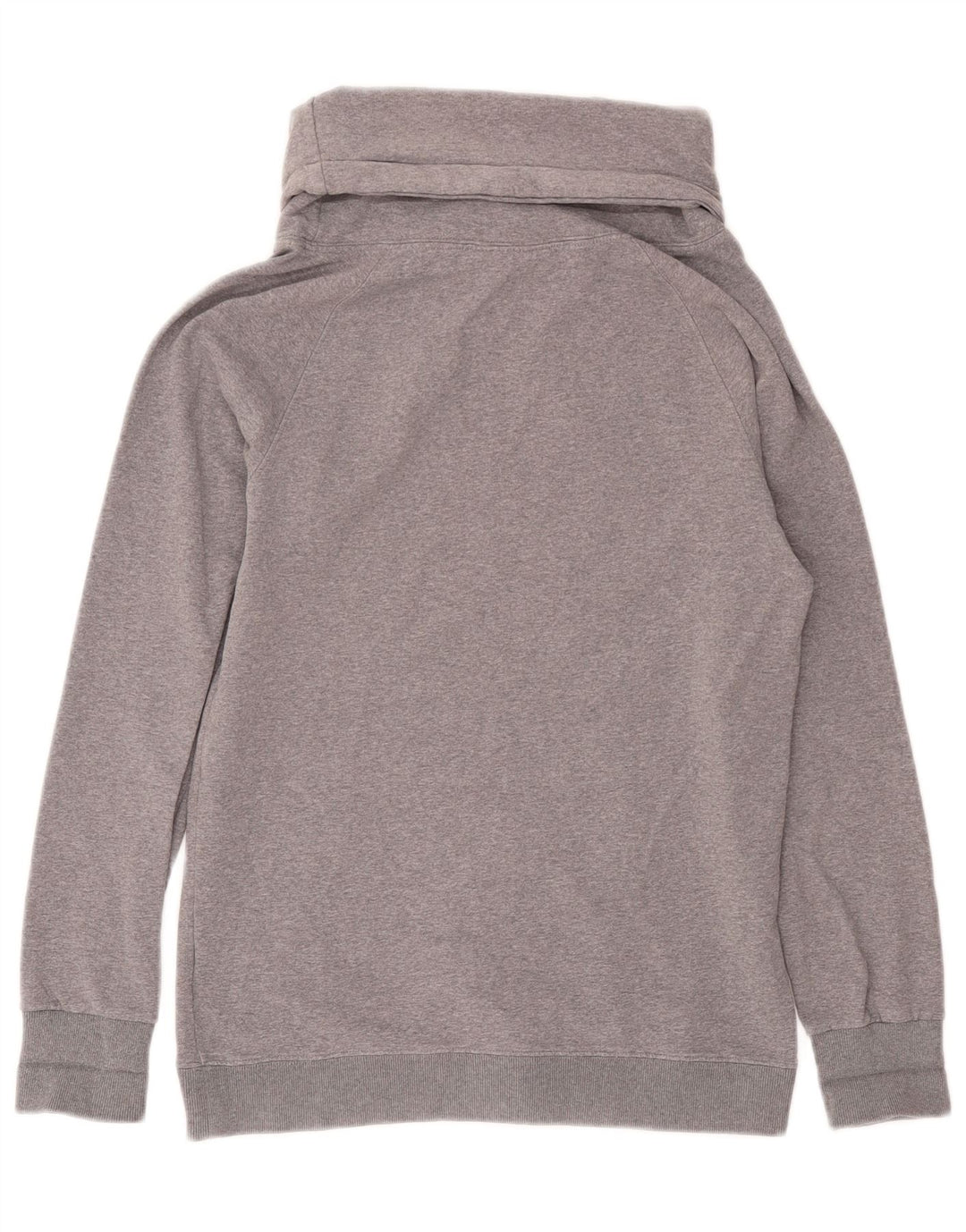 Felpa con grafica da donna Converse Jumper UK 10 Small Grey Flecked Cotton