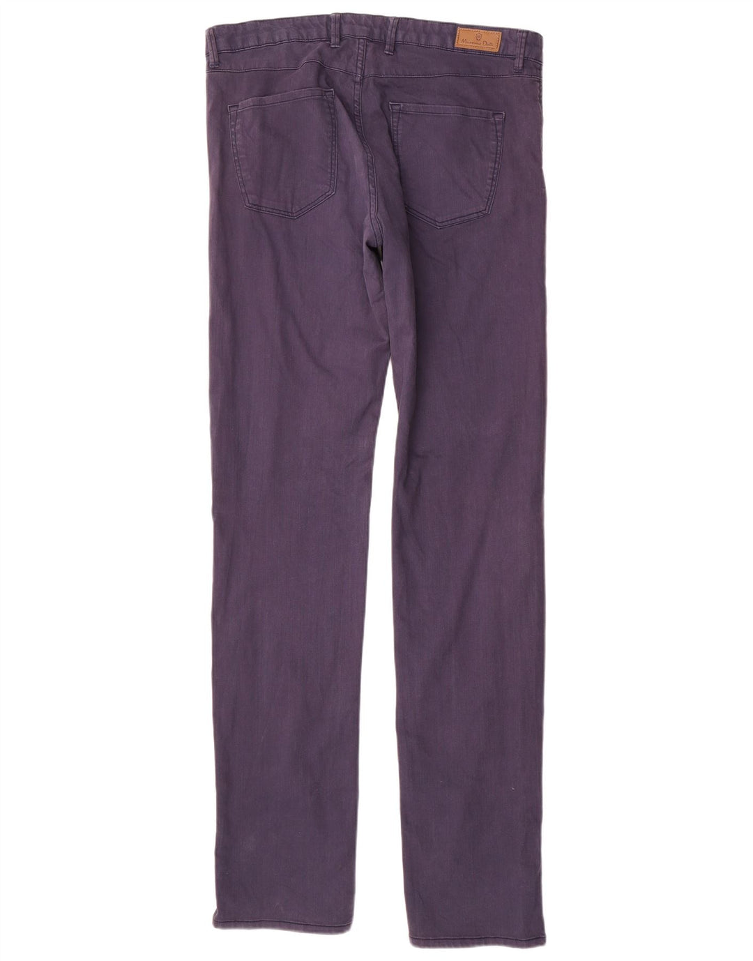 Pantaloni casual slim da uomo Massimo Dutti EU 40 Medium W31 L35 Blu navy