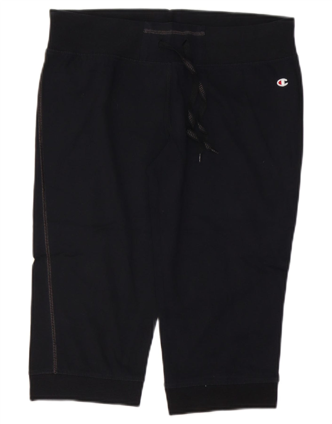 CHAMPION Pantaloncini sportivi Bermuda Heritage Classics da donna UK 14 Large Nero