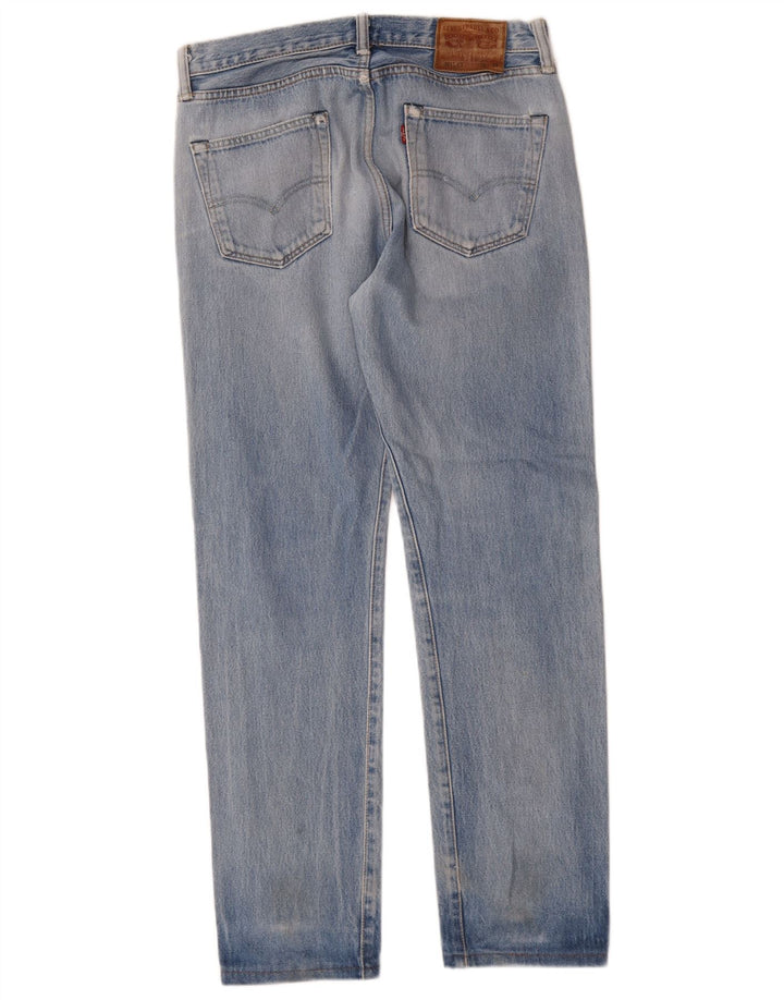 LEVI'S Jeans dritti da uomo 501 CT W30 L30 cotone blu