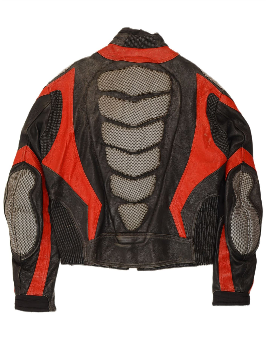 Giubbotto bomber da uomo SCOTCHLITE 3M IT 54 2XL Pelle color block nera