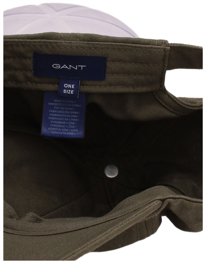 Berretto da baseball da uomo Gant taglia unica in cotone kaki