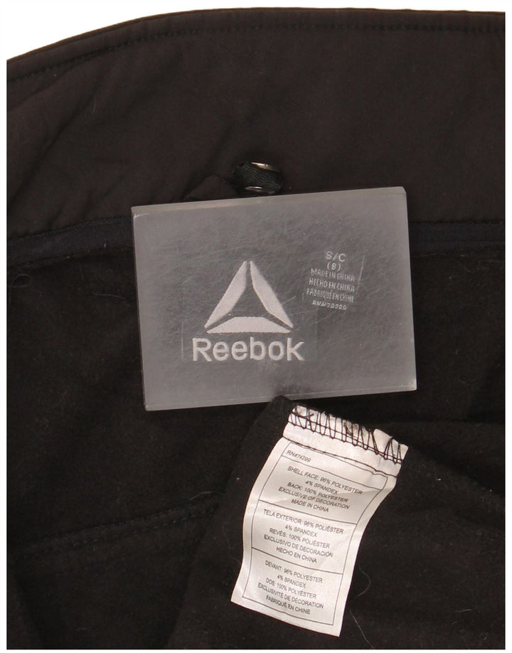 Giacca a vento Reebok da ragazzo 7-8 anni piccola in poliestere nero
