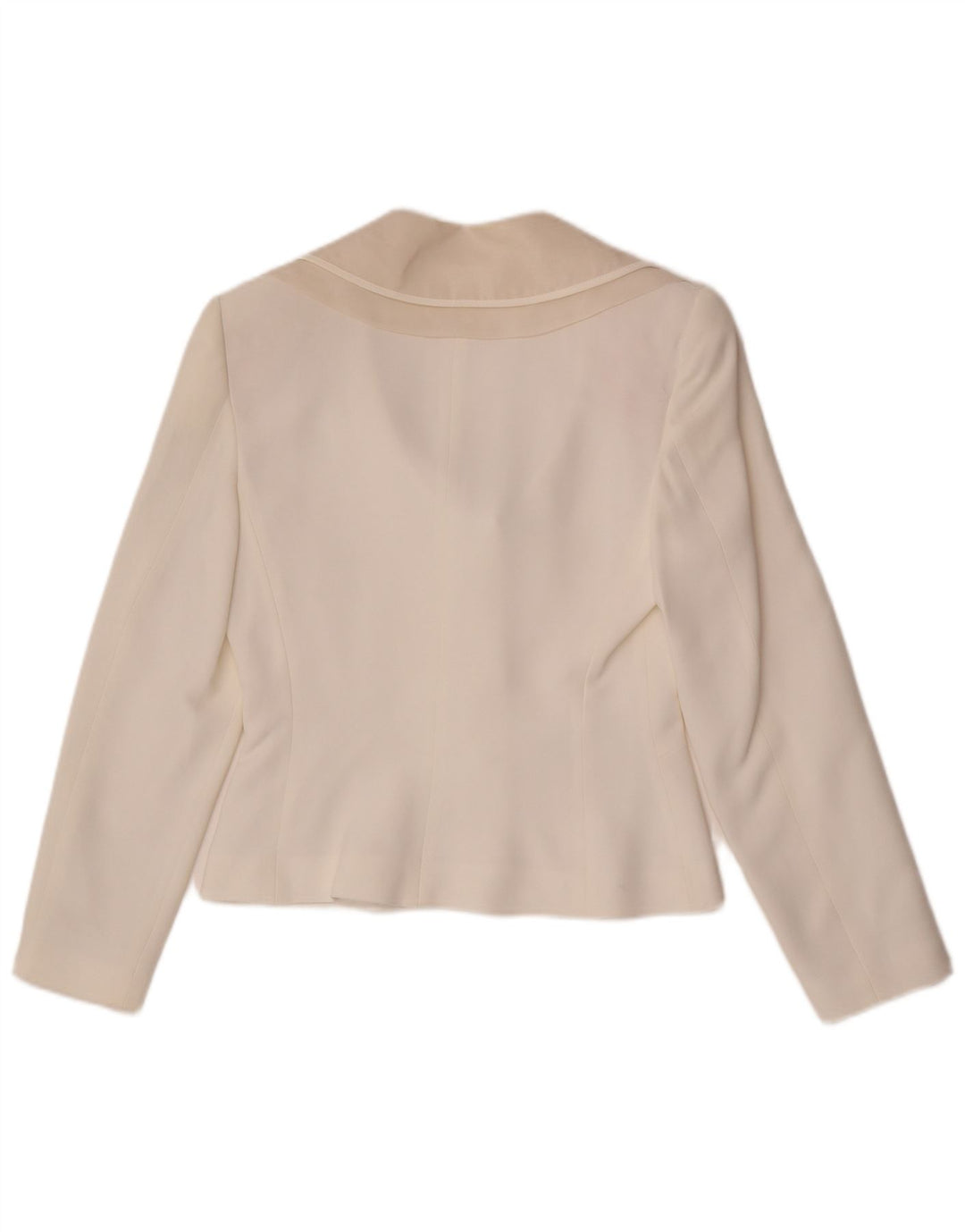 Giacca blazer a 3 bottoni da donna Byblos IT 42 Acetato bianco medio