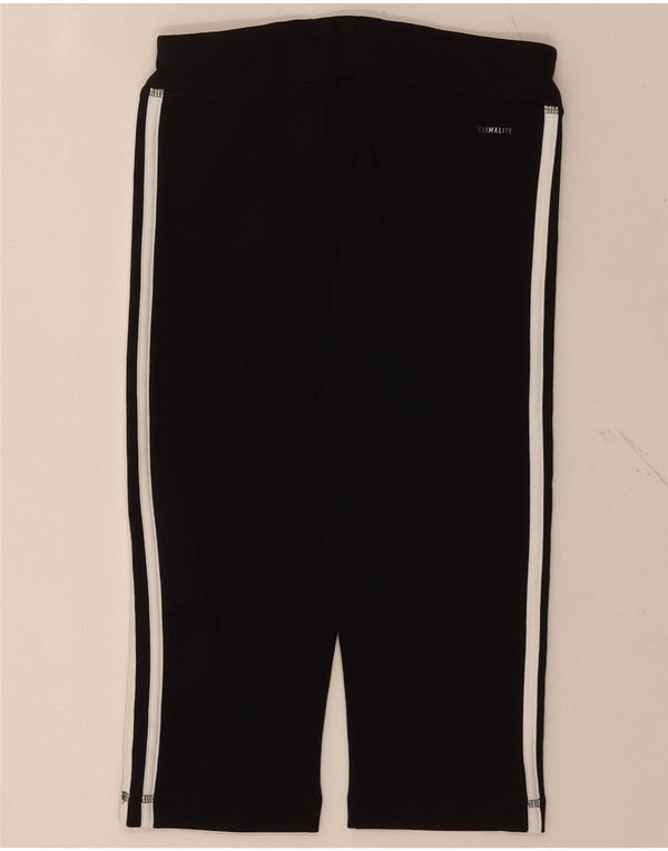 Leggings Adidas Climalite Capri per ragazze 11-12 anni in poliestere nero