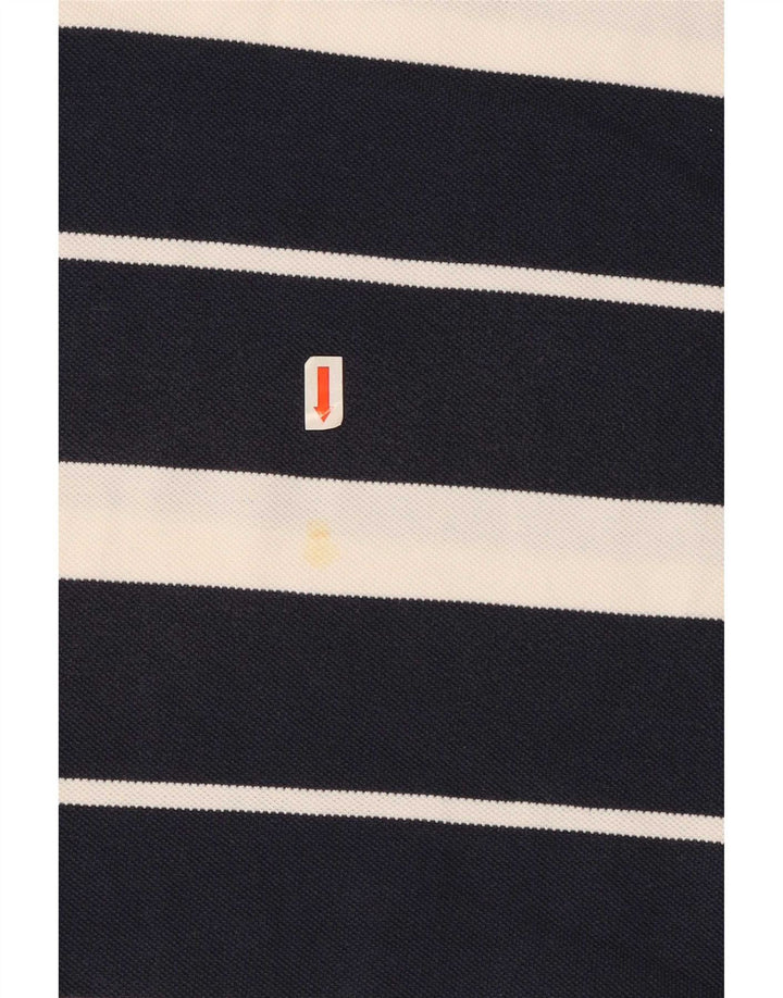 Polo da uomo Tommy Hilfiger grande a righe blu navy