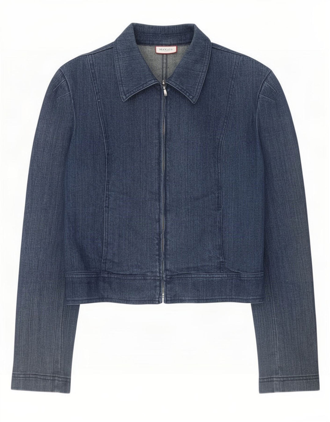 Giacca in denim da donna Max & Co. UK 10 piccola in cotone blu
