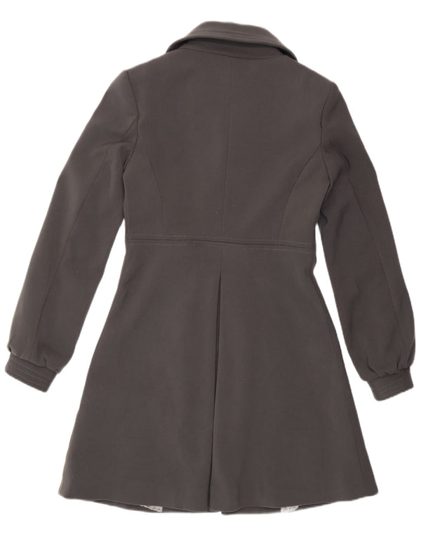Tenax Womens Overcoat IT 40 Small Grey Polyester