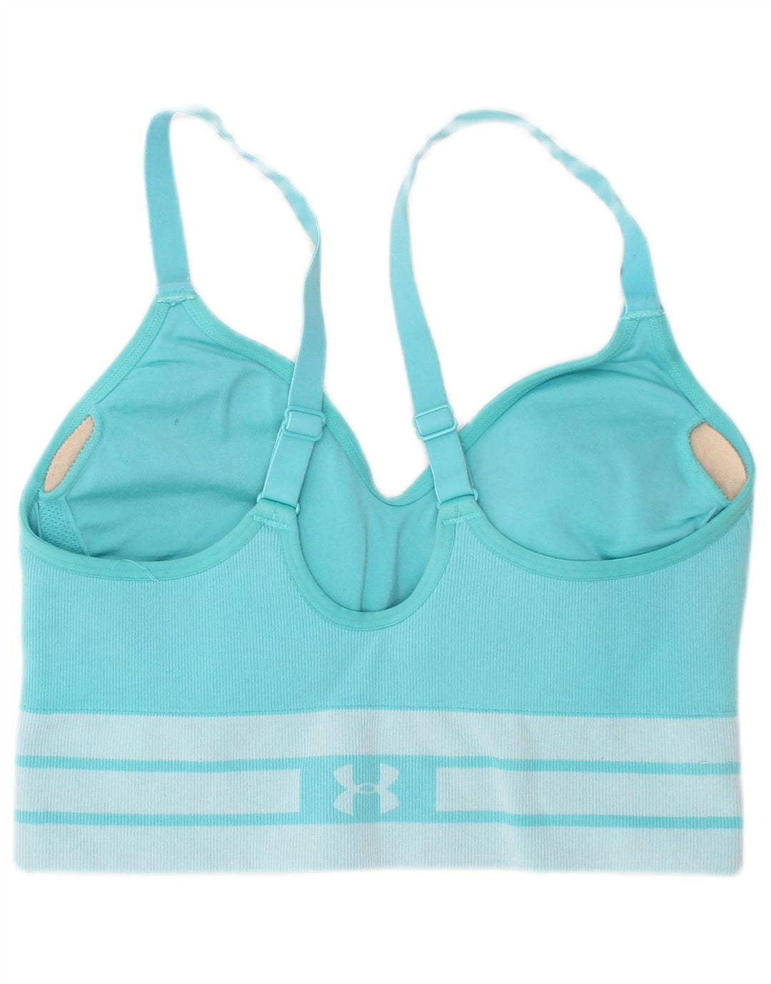 Reggiseno sportivo imbottito da donna Under Armour Top blu medio sportivo