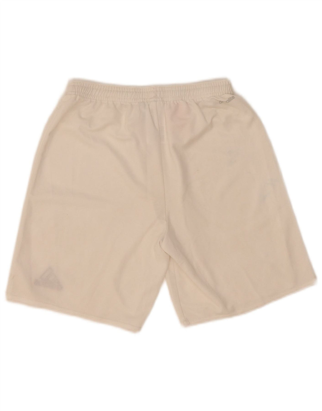 Pantaloncini sportivi Adidas Climalite da ragazzo 13-14 anni in poliestere bianco