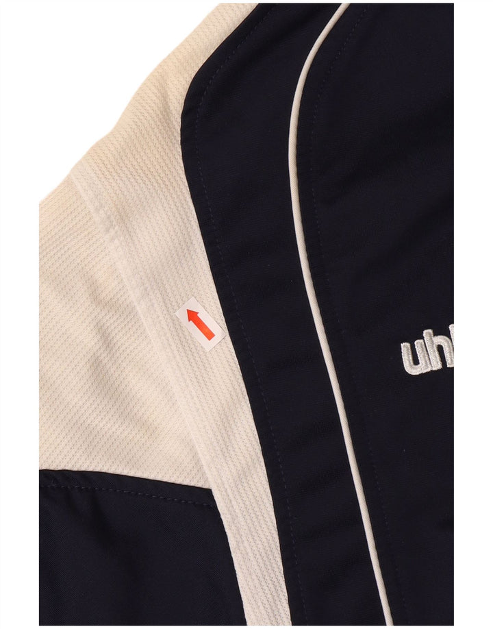 Giacca da tuta da uomo Uhlsport UK 38/40 Poliestere blu navy medio