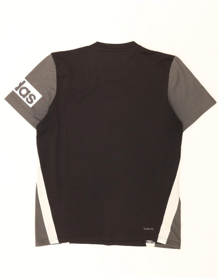 Maglietta grafica Adidas Climalite da uomo, colore medio, multicolore