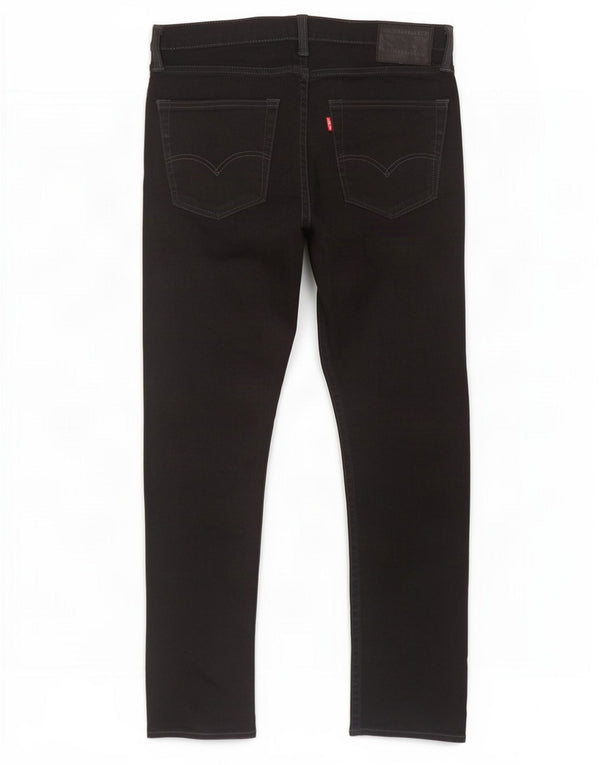 Jeans Levi's da uomo 522 slim affusolati W32 L30 cotone nero