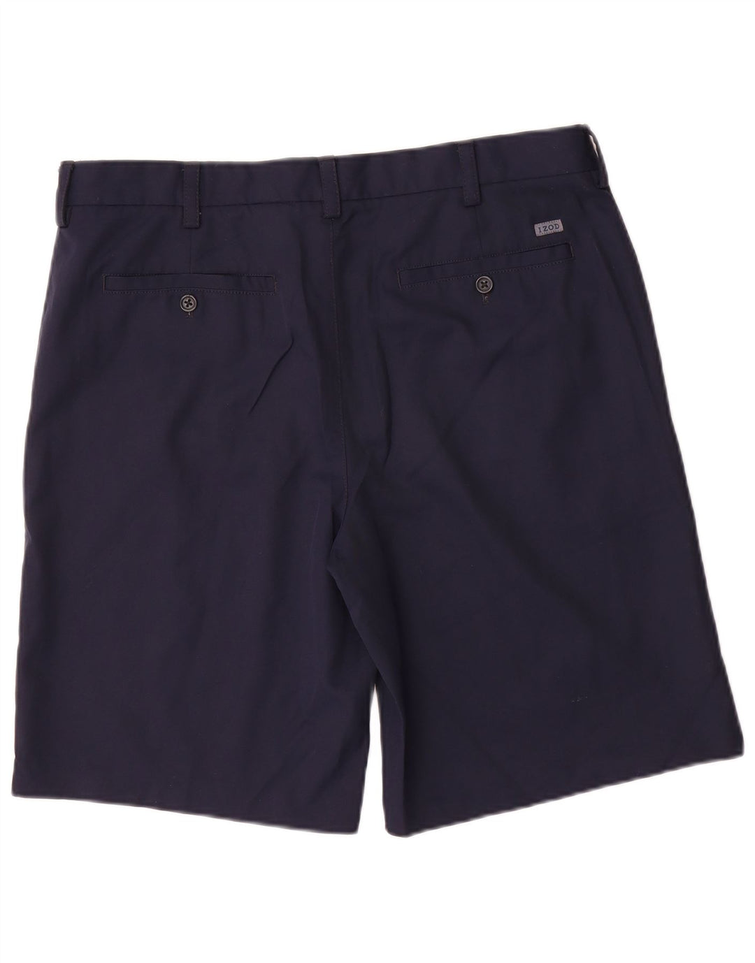 Pantaloncini chino da uomo IZOD W36 grandi blu navy