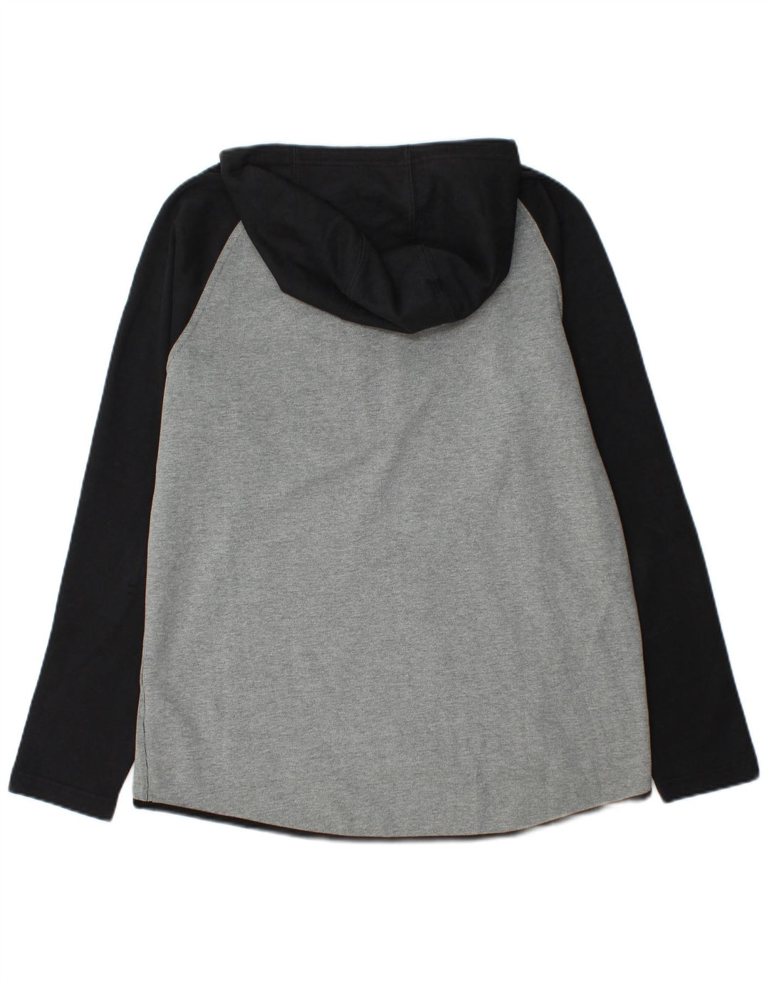 Felpa con cappuccio da uomo Nike Large in cotone color block grigio