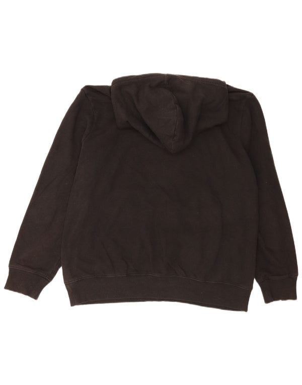 Felpa con cappuccio grafica da uomo The North Face grande in cotone nero