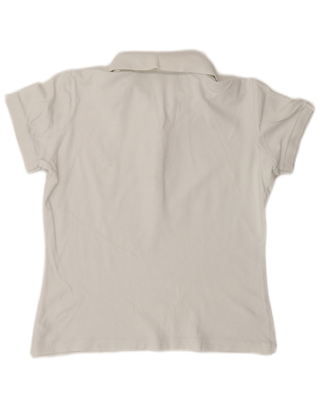 Polo corta da donna Fred Perry UK 12 cotone bianco medio