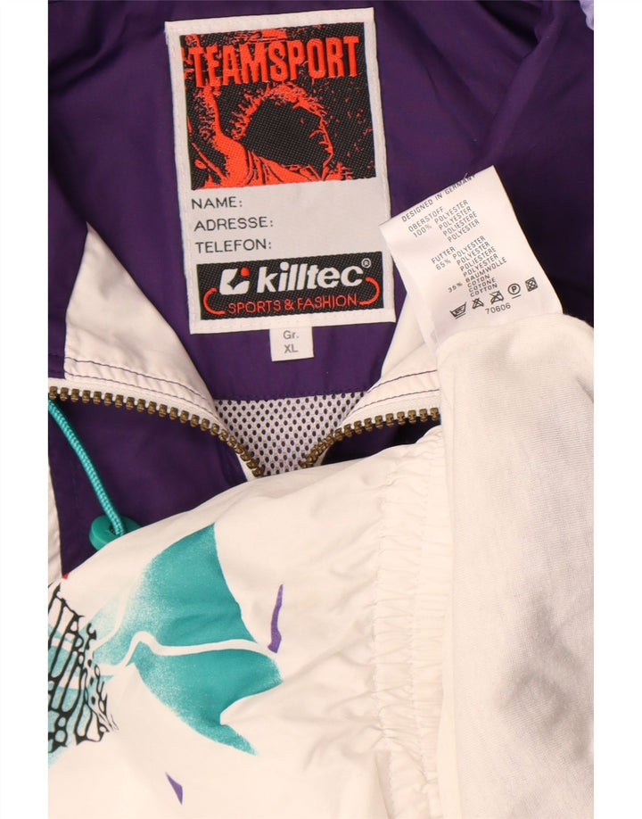 Giacca da ginnastica da uomo Killtec XL in poliestere colorato a blocchi di colore