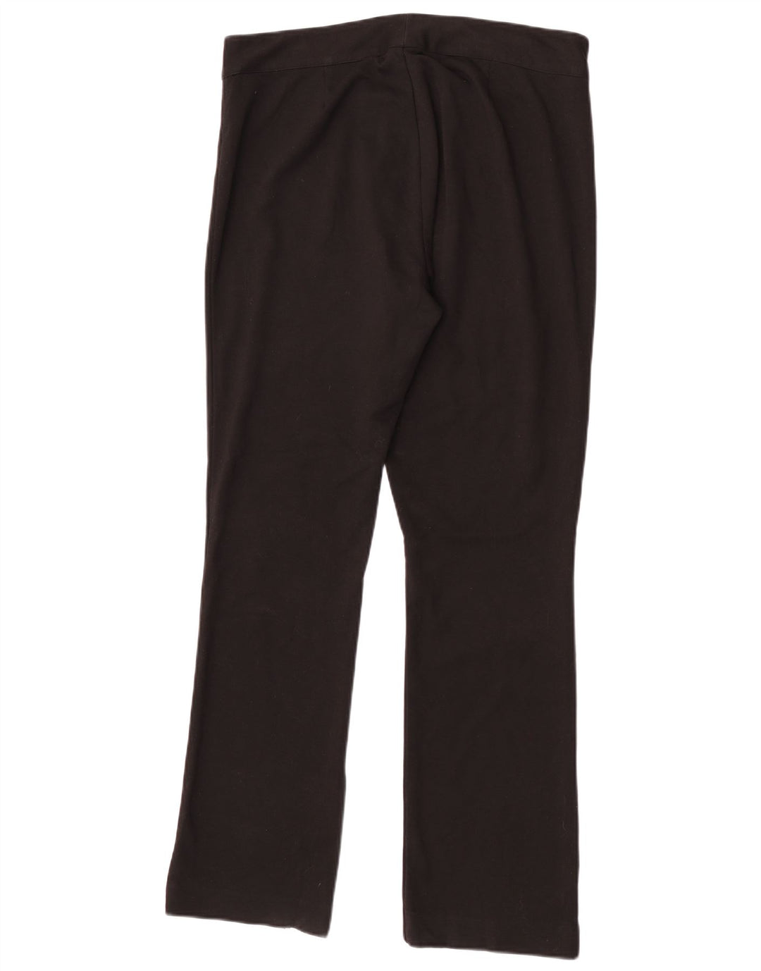 Pantaloni casual dritti da donna Chaps US 12 Large W32 L32 poliestere nero