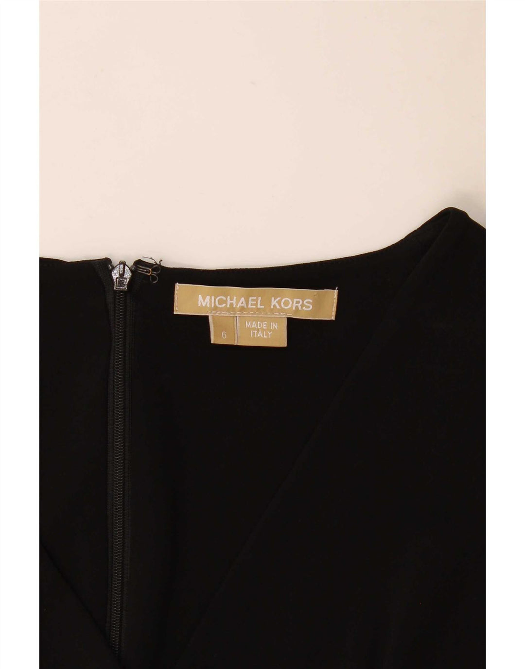 Abito tubino senza maniche da donna Michael Kors US 6 medio nero