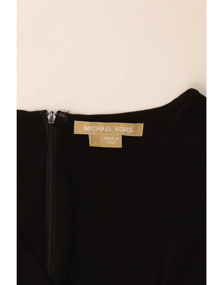 Abito tubino senza maniche da donna Michael Kors US 6 medio nero