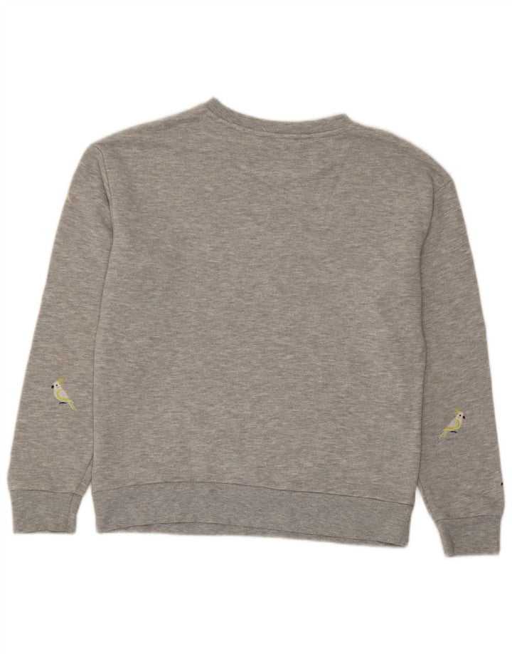 Felpa grafica da donna Marks & Spencer UK 10 Small Poliestere grigio