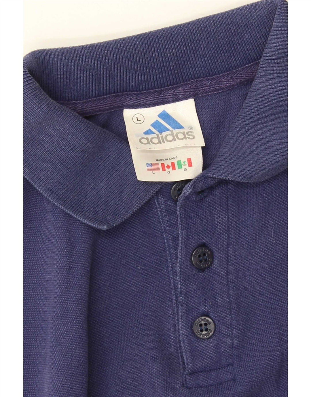 Polo Adidas da ragazzo 14-15 anni grande blu