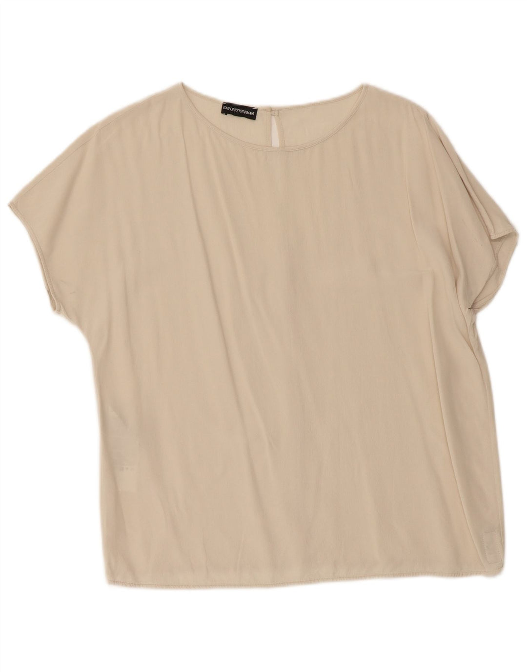 Camicetta da donna Emporio Armani Top EU 42 Large Off White Silk