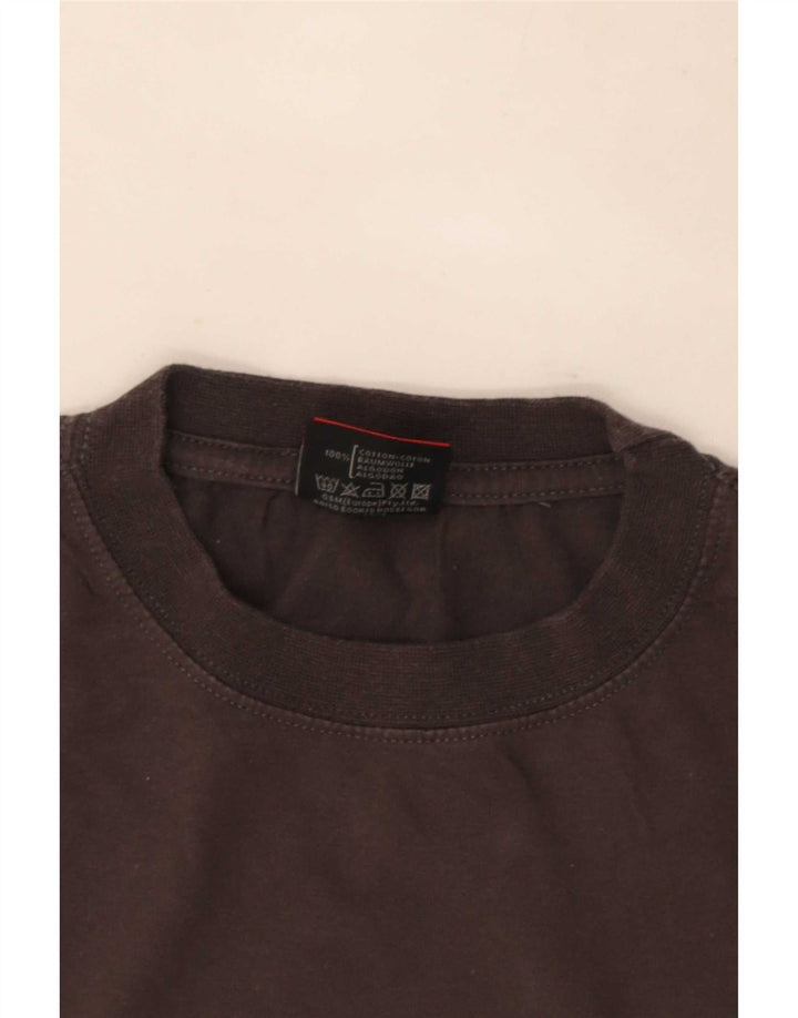 T-shirt grafica da uomo Billabong Top piccola in cotone grigio