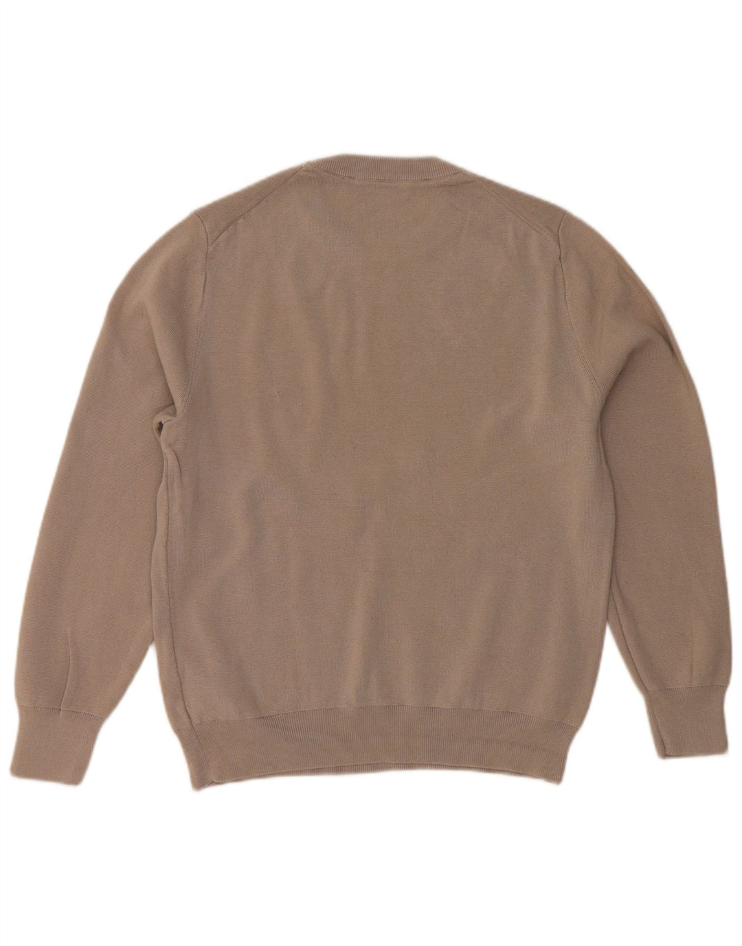 Maglione Girocollo Da Donna ZARA UK 14 Cotone Grigio Medio