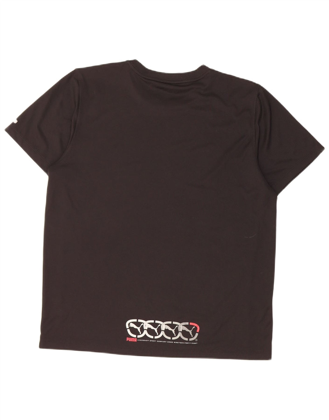 T-shirt grafica da uomo Puma Medium nera