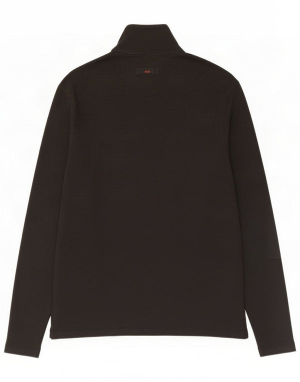 Hugo Boss Polo a maniche lunghe da uomo 2XL Nero Cotone