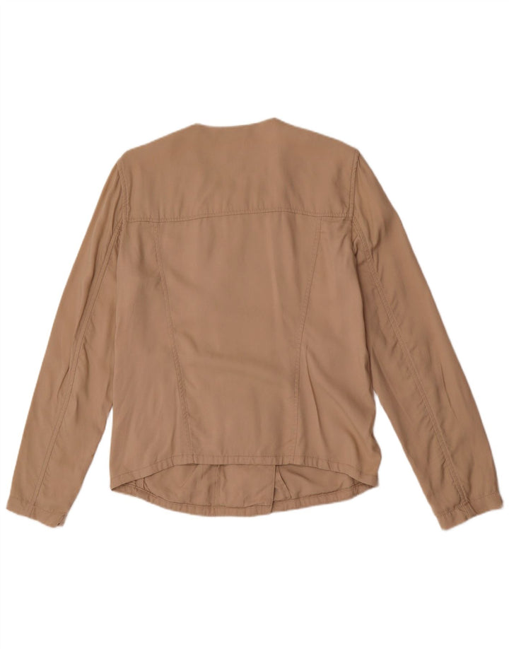 Giacca militare oversize da donna Gap UK 10 Small Beige Lyocell