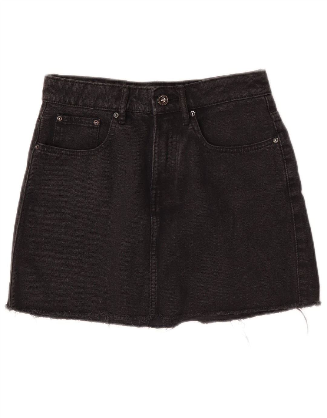 Gonna di jeans da donna Trafaluc piccola W26 nera