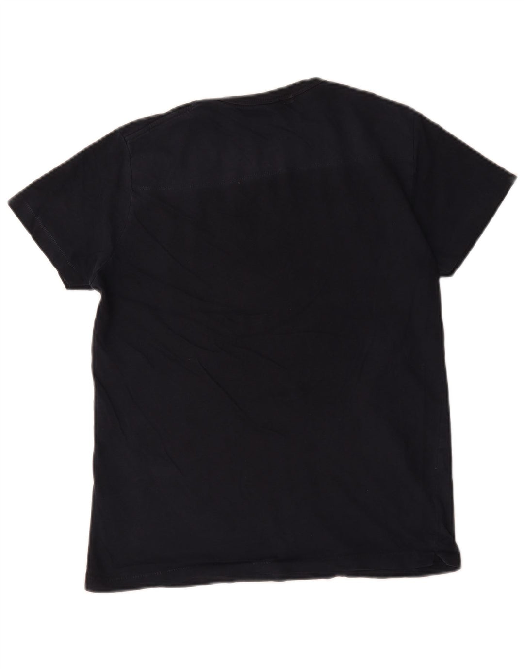 T-shirt da uomo French Connection Top in cotone blu navy medio
