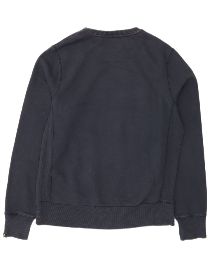 Felpa Nike da uomo in cotone medio blu navy
