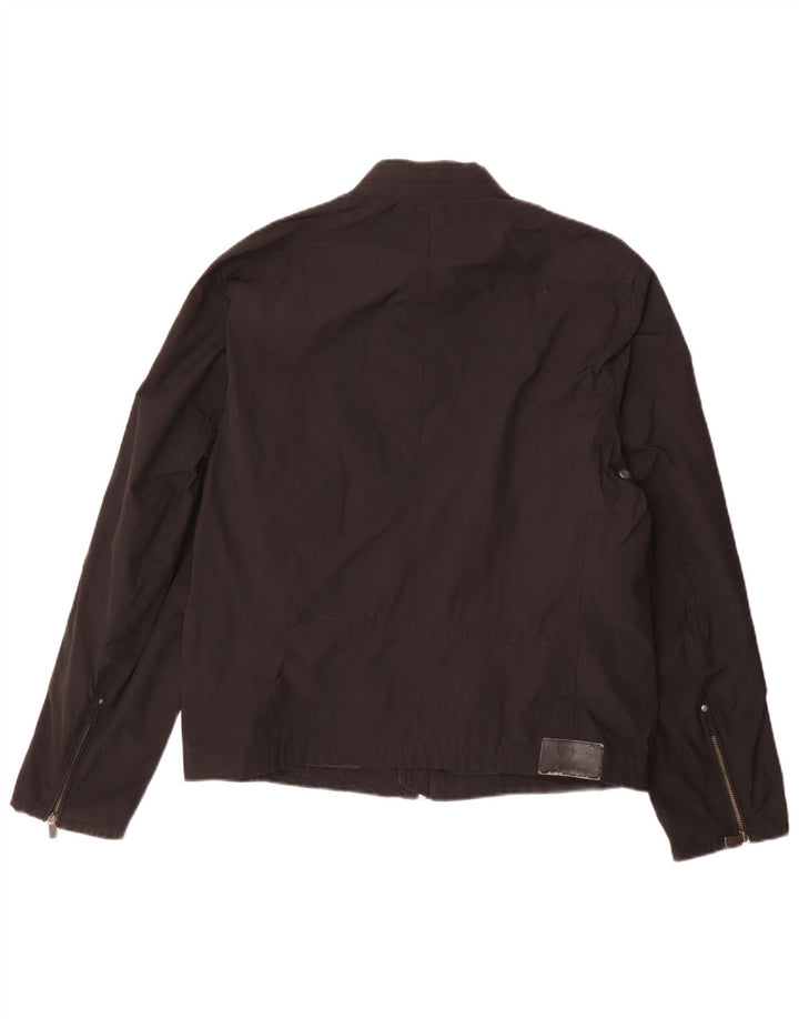 Giacca da motociclista da uomo Trussardi UK 36 Small Nera