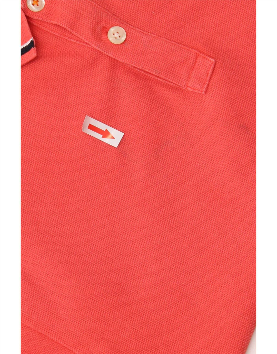 Polo Timberland da uomo slim fit in cotone rosa medio