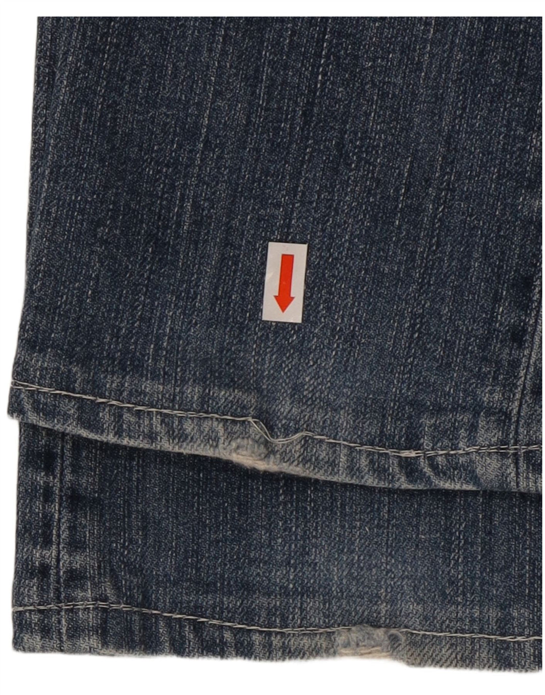 Jeans dritti da donna DIESEL W26 L30 cotone blu