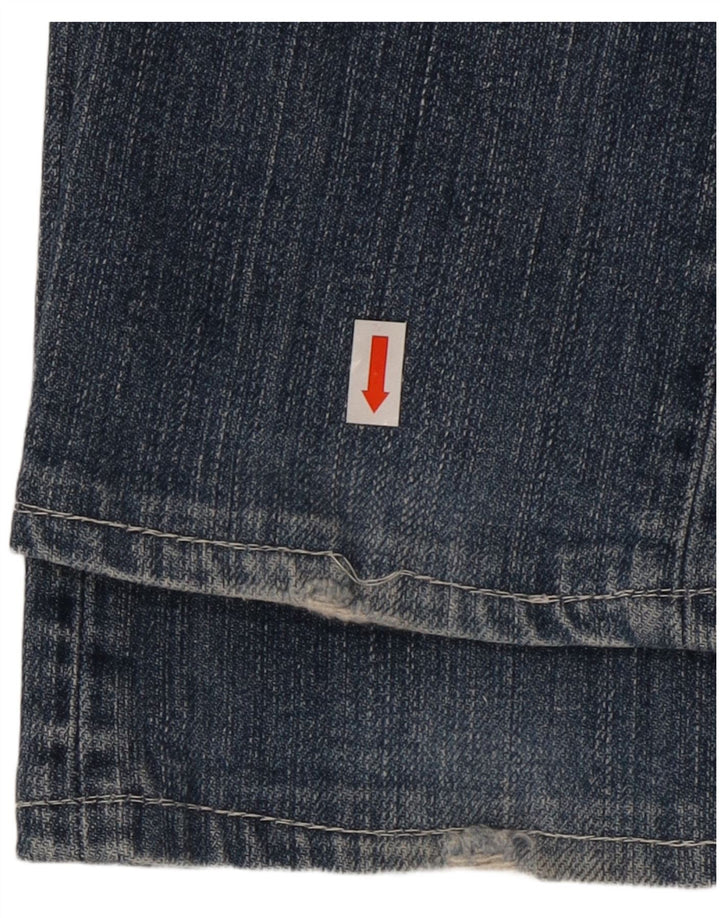 Jeans dritti da donna DIESEL W26 L30 cotone blu