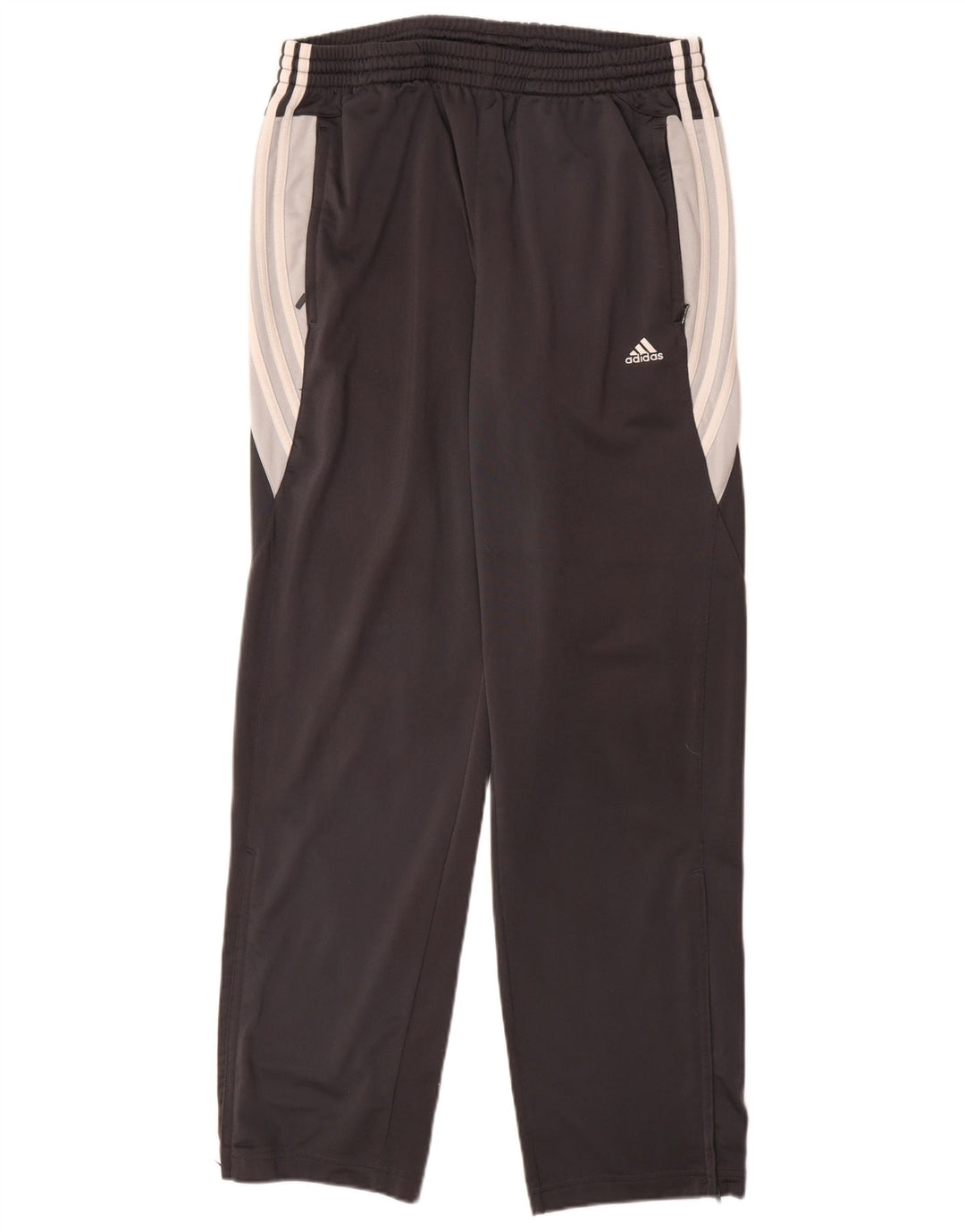 Pantaloni da tuta da uomo Adidas UK 42/44 Large Grigio Poliestere