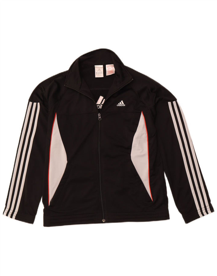 ADIDAS Giacca da tuta da ragazza 13-14 anni nera Colourblock Sports