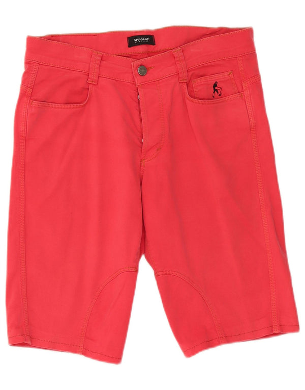Pantaloncini casual da uomo SIVIGLIA W31 Rosso medio in cotone