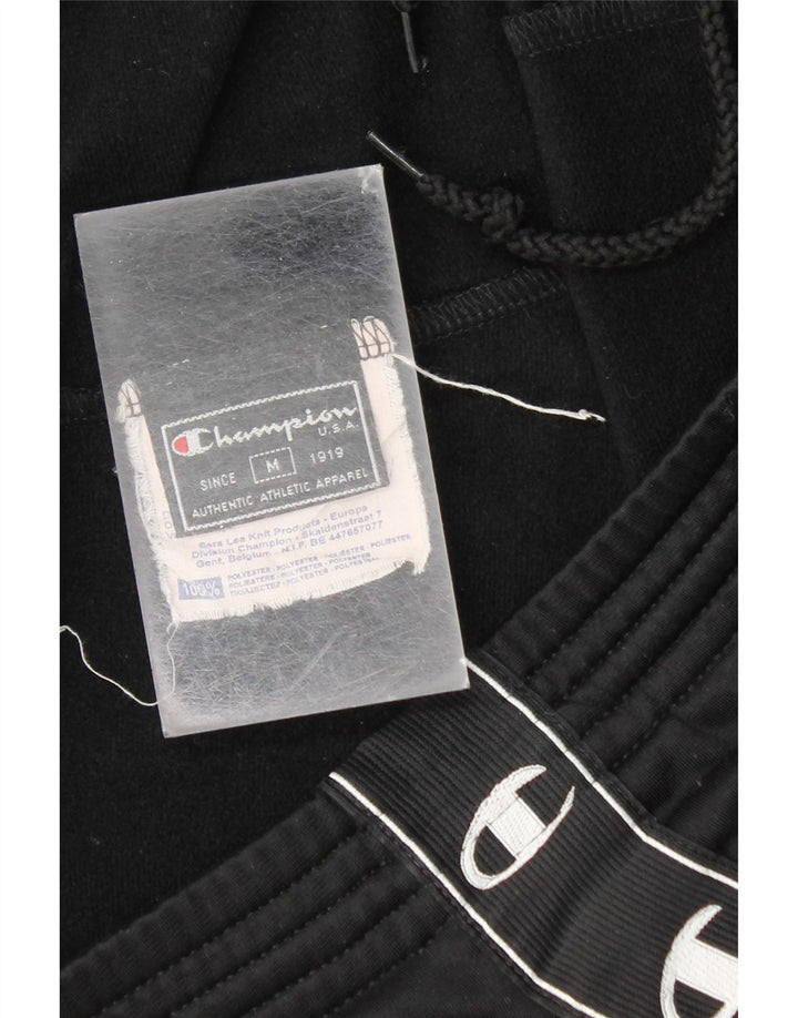 Pantaloni da tuta con grafica da uomo CHAMPION Poliestere nero medio
