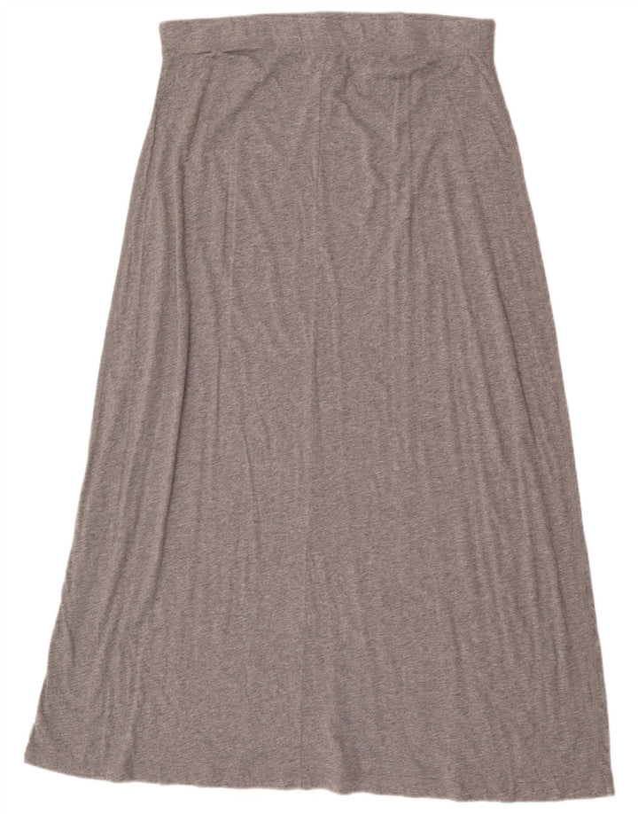 Gonna lunga da donna Eddie Bauer grande W36 cotone chiazzato grigio