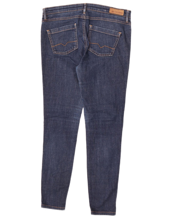 Jeans slim da donna Hugo Boss W30 L27 cotone blu navy